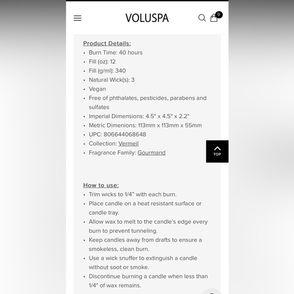 TWO Voluspa 12OZ 3 WICK OCTAGON TIN CANDLE NWOB - Picture 4 of 7